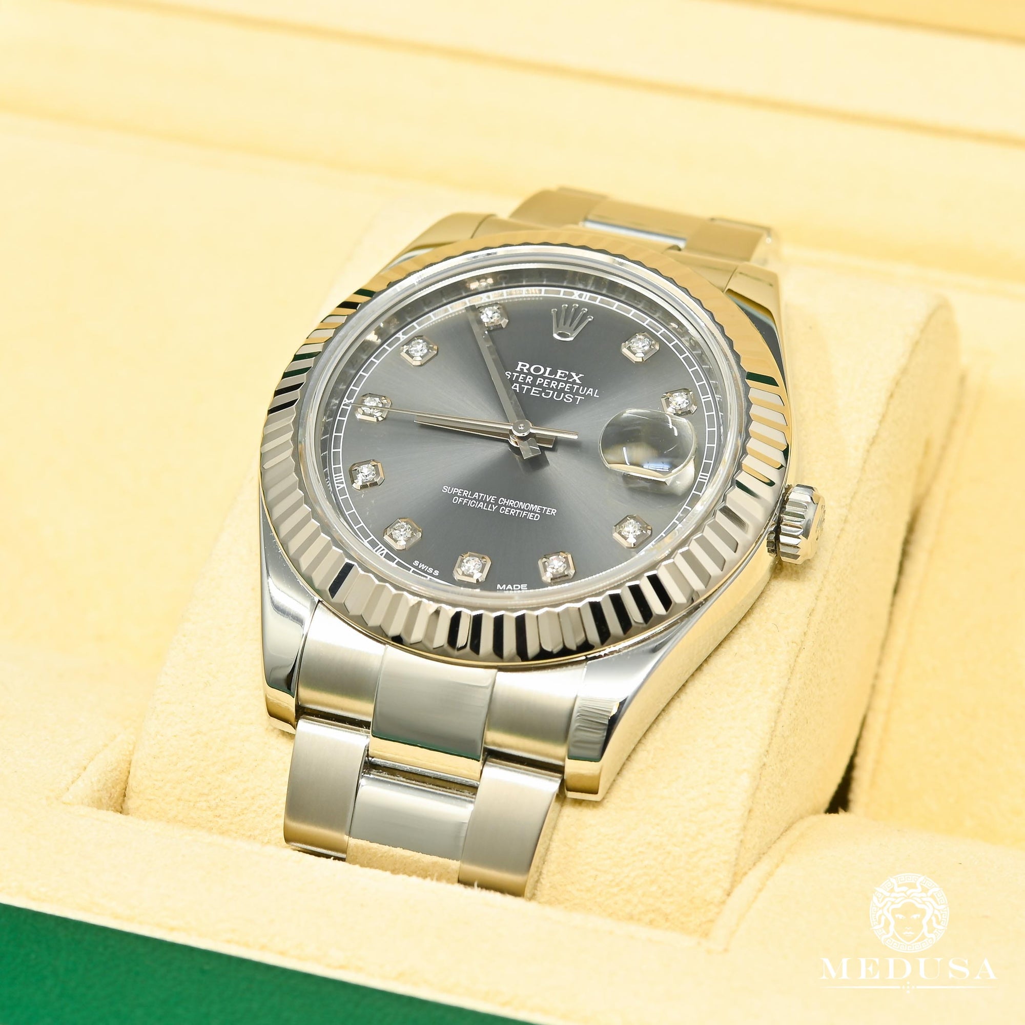 Montre Rolex | Montre Homme Rolex Datejust 41mm - Oyster Grey Stainless
