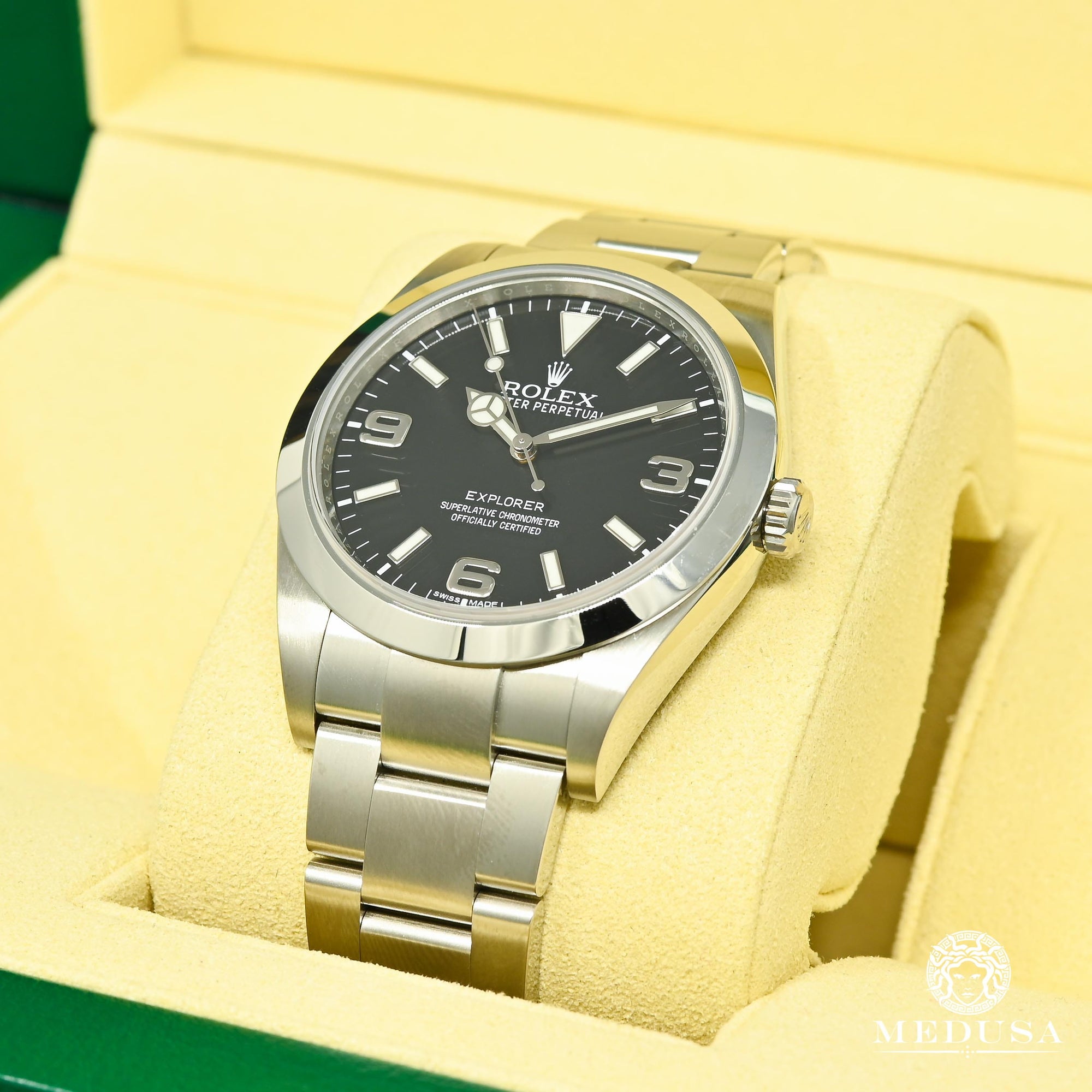 Montre Rolex | Montre Homme Rolex Explorer 39mm - Black Stainless