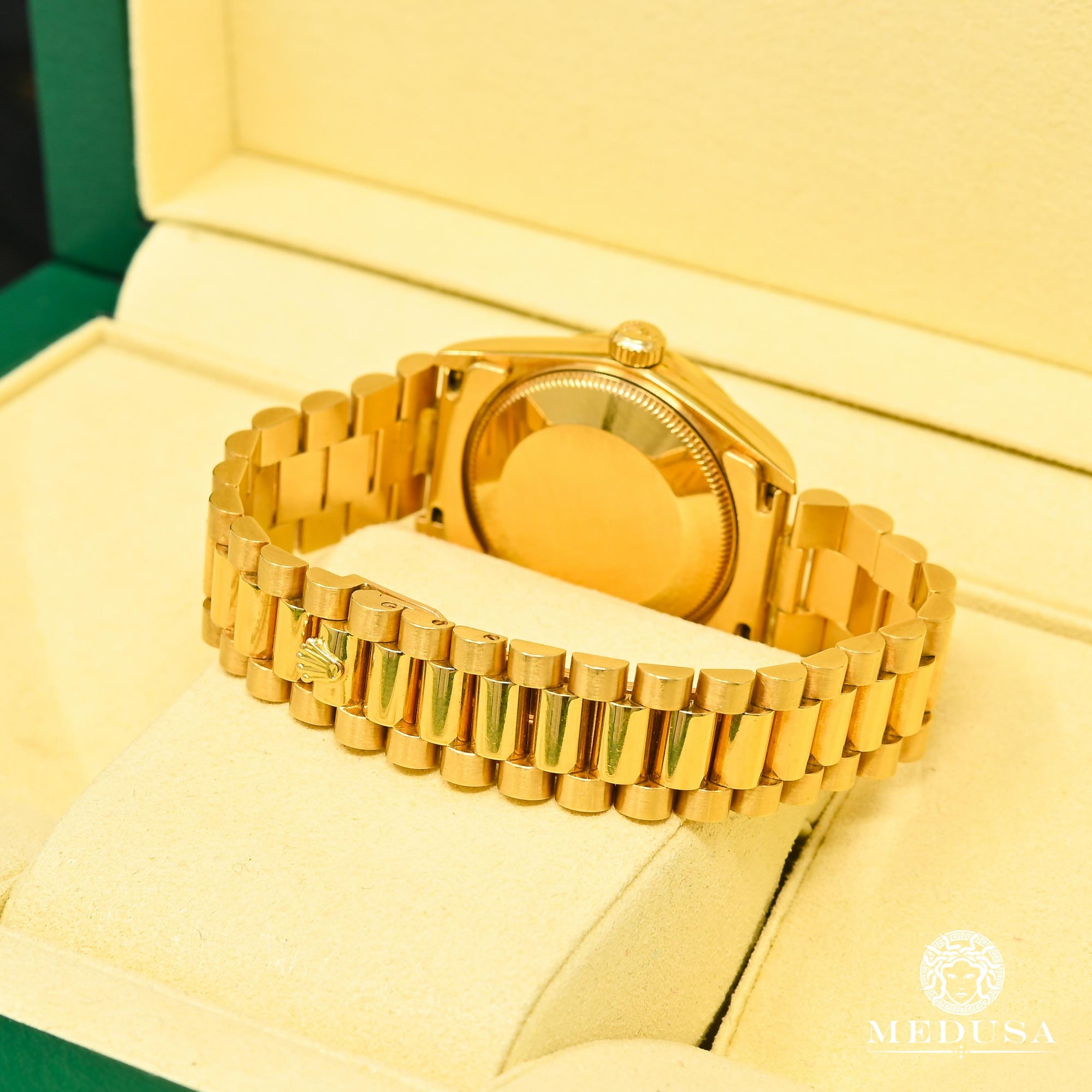 Montre Rolex | Montre Femme Rolex Lady-Datejust 31mm - President Iced Or Jaune