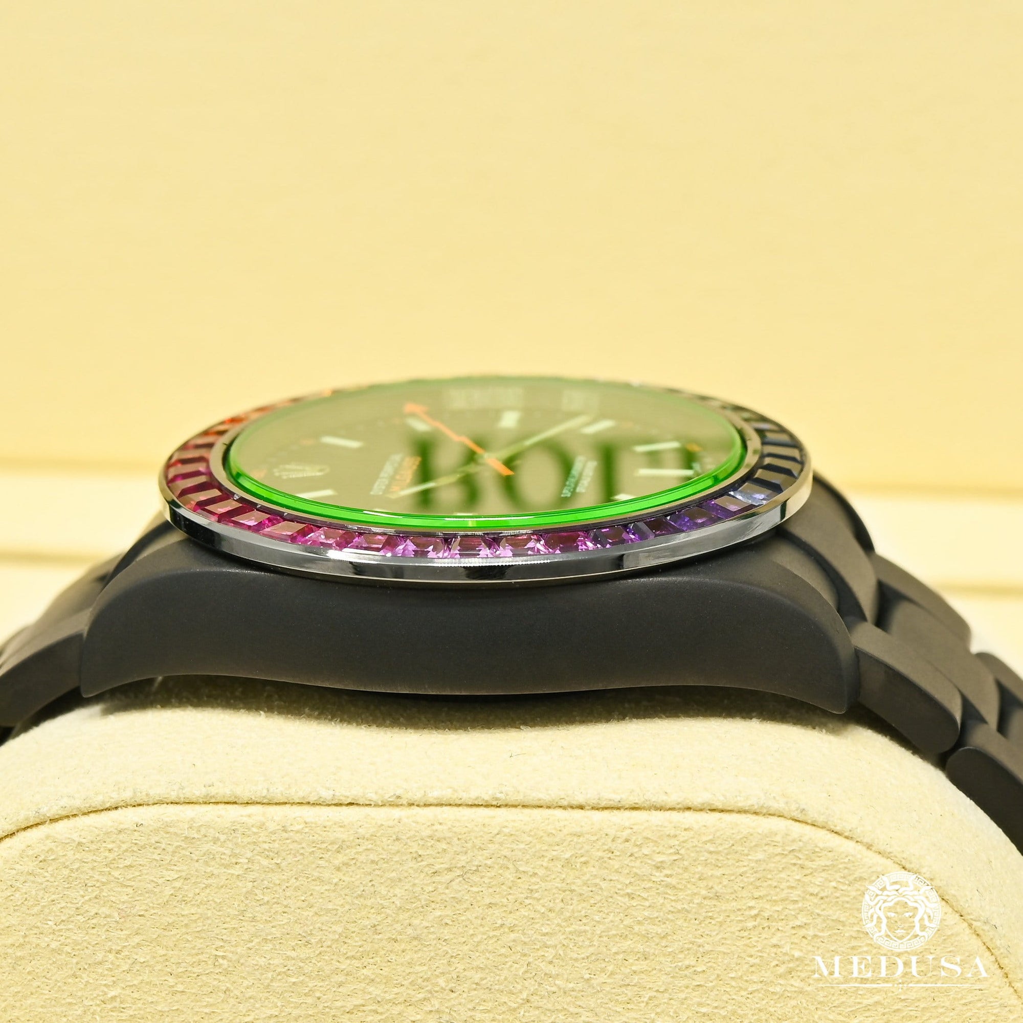 Montre Rolex | Montre Homme Rolex Milgauss 40mm - Black Rainbow Or Noir