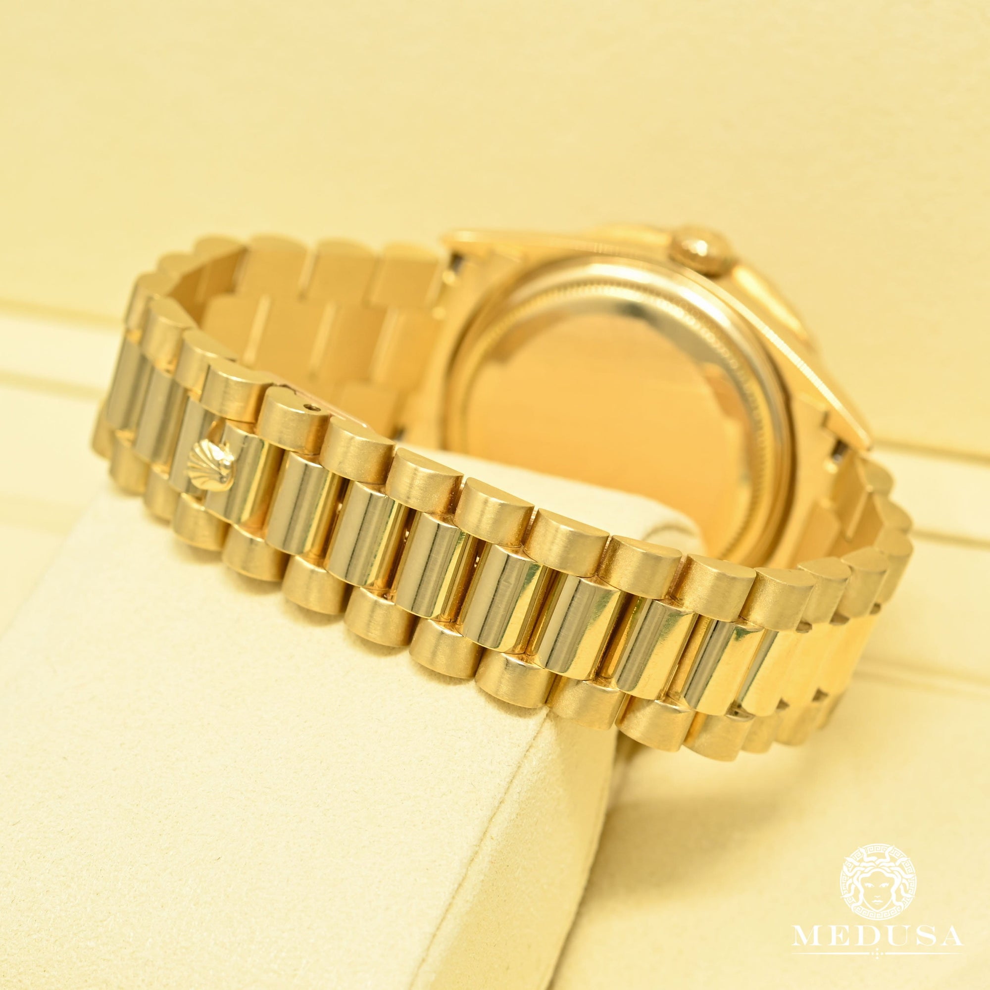 Montre Rolex | Montre Homme Rolex President Day-Date 36mm - Baguette Rouge Baguette / Or Jaune