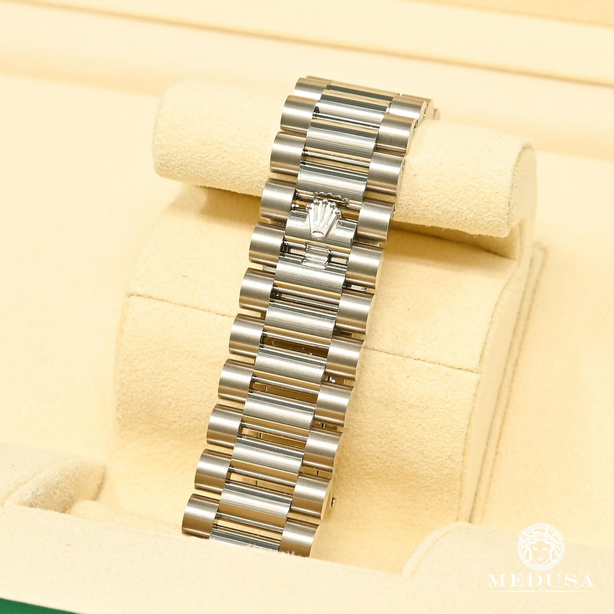 Montre Rolex | Montre Homme Rolex President Day-Date 40mm - Bleu Or Blanc Or Blanc