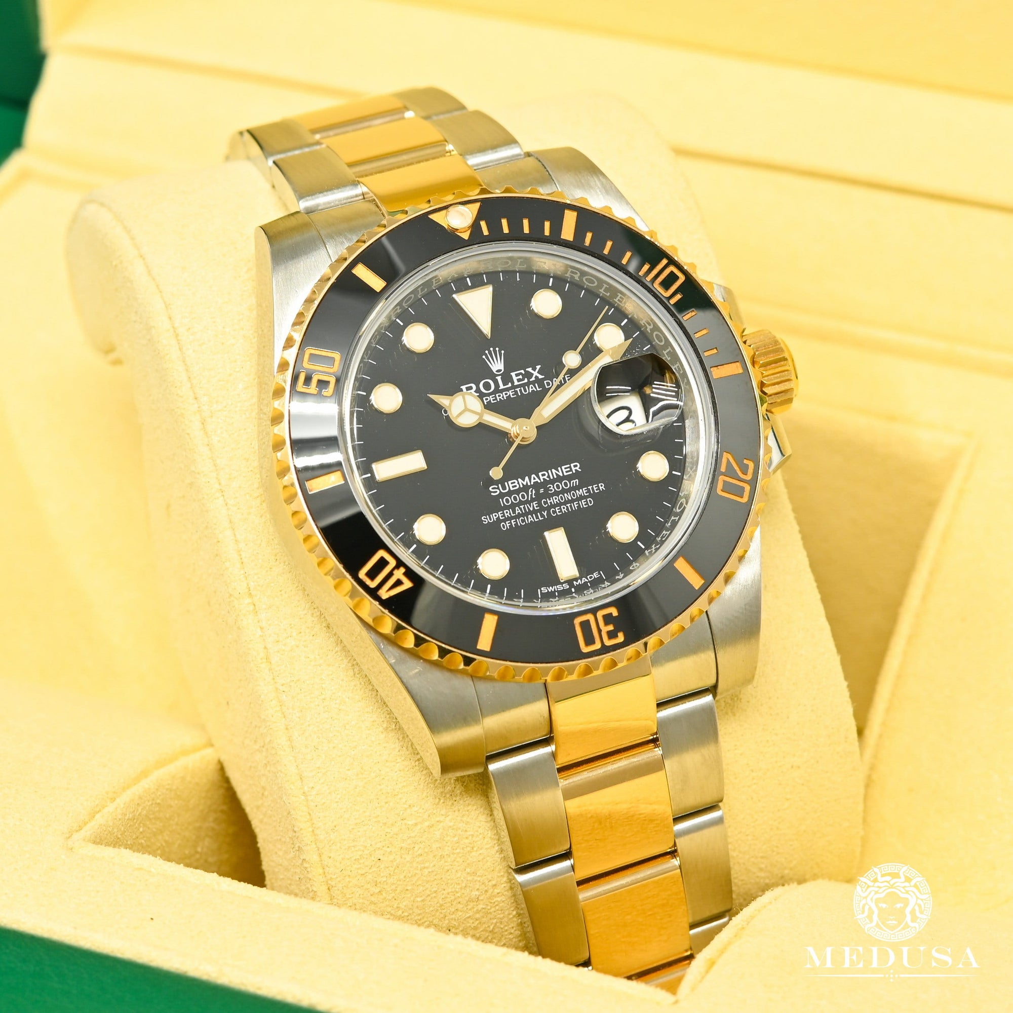 Montre Rolex | Montre Homme Rolex Submariner 40mm - 116613LN Or 2 Tons