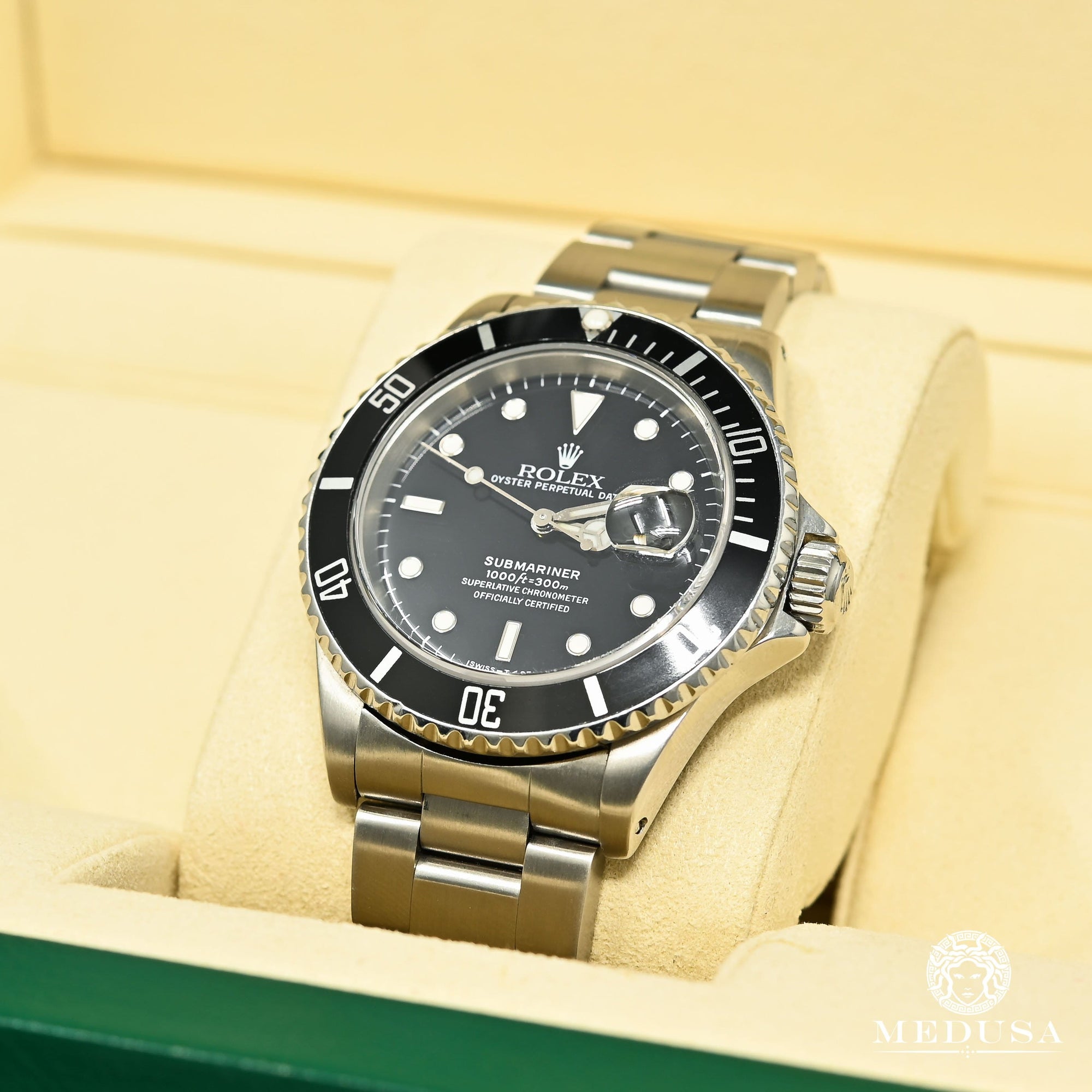 Montre Rolex | Montre Homme Rolex Submariner 40mm - Black Stainless