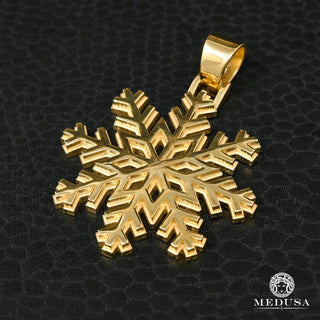 Snowflake H1 - Miroir / Or Jaune