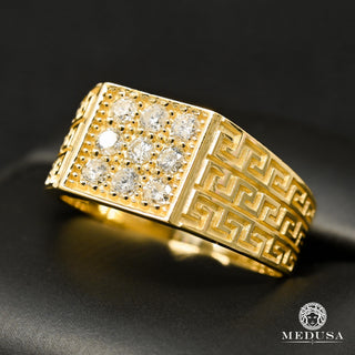Square D11 - MR226  - 10K / Yellow Gold