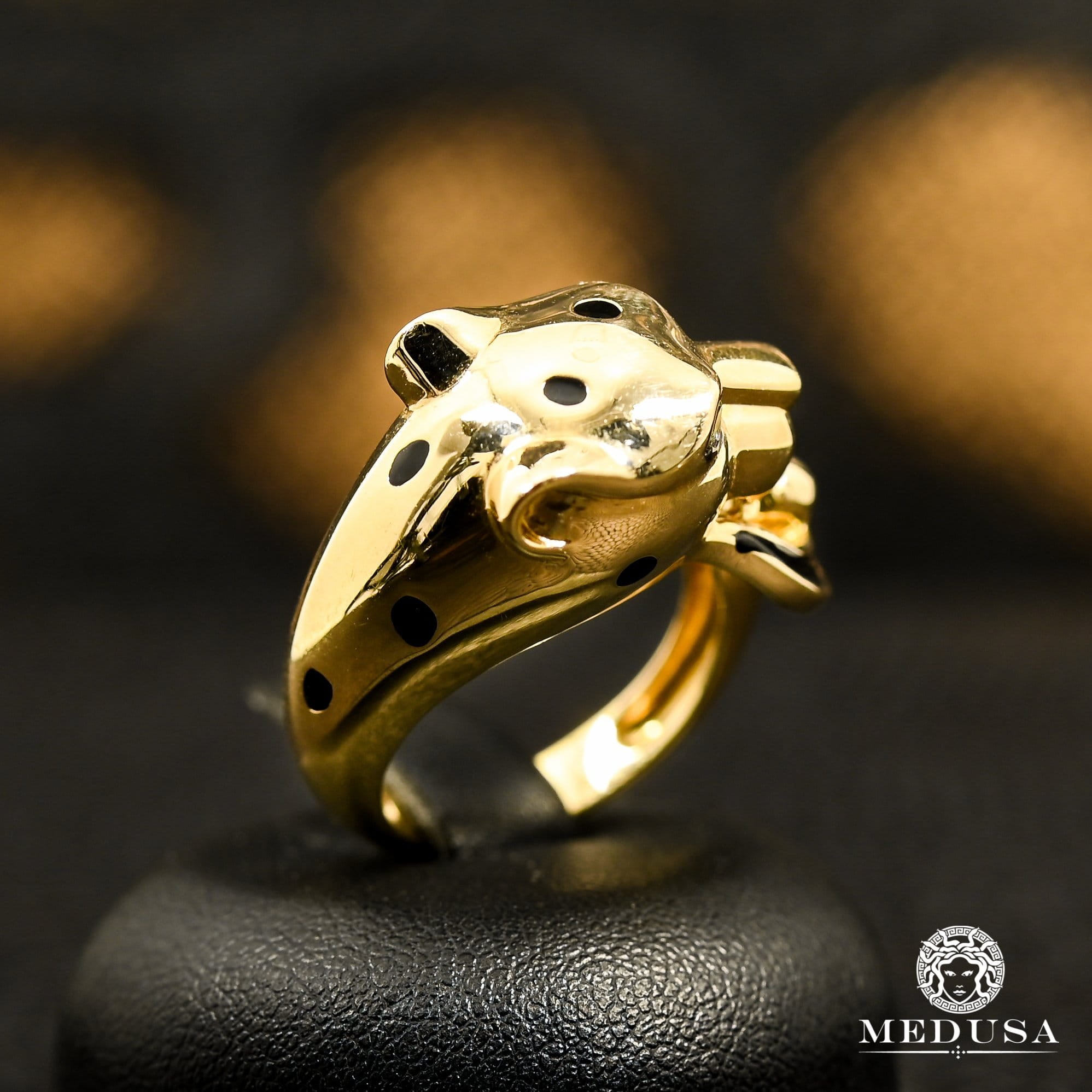 10K Gold Ring | Women's Ring Tiger F9 Yellow Gold